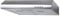 SIA STE50SS-AMZ1 50cm Stainless Steel Standard Visor Cooker Hood Kitchen Extractor Fan, Wall Or Cupboard Mounted