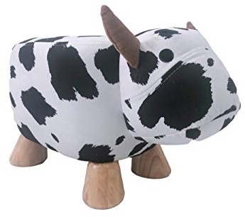 HOQ Tierhocker für Kinder (Kuh)