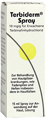 Terbiderm 10mg/g für Erwachsene Spray 15 Milliliter