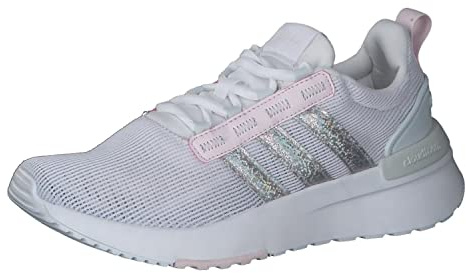 adidas Mädchen Sneaker Schuhe Racer TR21 Sneaker Textil Kinderschuhe Uni Sport Training Running weiß