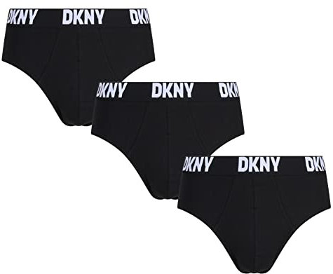 DKNY Men's Kelso Boxer Briefs, Black, L