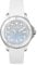Ice-Watch - ICE steel Lo white blue - Silbergraue Damenuhr mit Silikonarmband - 020370 (Small)