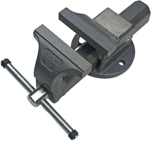 Amboss Schraubstock Stahl WARMGESCHMIEDET, 120mm Spannweite