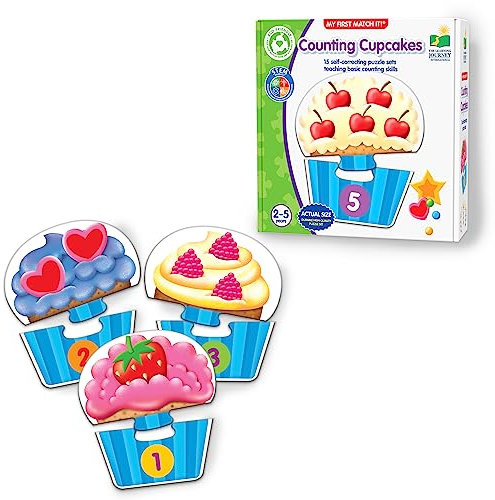 The Learning Journey U116449 First Match It-Counting Cupcakes, One Size