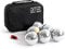 Toboli Boule Set 6 Metall Kugeln 7,3 mm Durchmesser mit Zielkugel Schweinchen,Abstandsmesser, Kugelspiel Freizeit