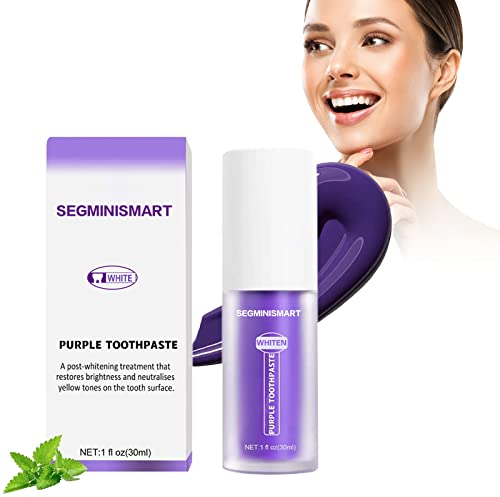 Purple Teeth Whitening Toothpaste,Zahnpasta Weisse Zähne,Zahnaufhellung Zahnpasta Lila,Farbkorrektur Zahnpasta,Zahnaufhellung Zahnpasta,Zahncreme Weiße ZähneLila Zahnpasta,Lila Zahnaufhellung