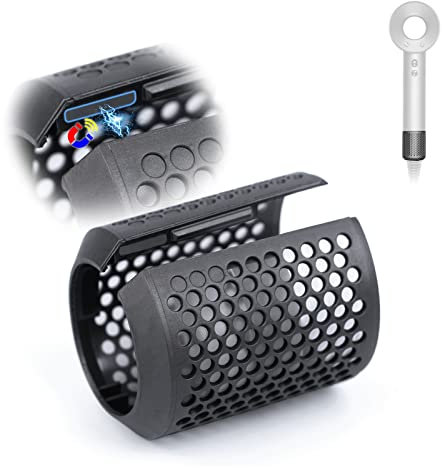 Magnetic Hair Dryer Filter Cover Compatible with Dyson Supersonic HD02 Models, Hair Dryer Outer Strainer Magnetic Filter Cage Accessories