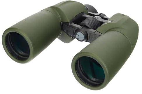 Levenhuk Army 12x50 Robustes Fernglas für das Angeln und die Jagd mit Wasser- und Staubdichter Gummiarmierung, Mehrfach Vergüteter Optik und Absehen