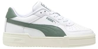 PUMA Unisex CA Pro Classic Sneaker, White-Eucalyptus-Warm White, 44 EU