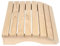 kowaku Sauna-Rückenlehne, hölzerne Sauna-Kopfstütze, rutschfeste, ergonomische Rückenlehne, Saunazubehör, Saunastuhl mit Rückenlehne für Sauna, Baden,
