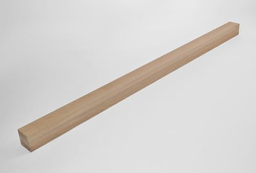 Leimholz - Eiche nach Mass - 80/80mm/350-1000 mm (Eiche, 80 x 80 x 600mm)