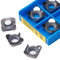 10 teile/schachtel SEHT1204 AFFN X83 H01 Aluminium Hartmetall Einsatz Legierung Fräsen Wende Drehwerkzeug SEHT 1204 Gesicht CNC Drehmaschine SEKT1204