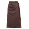 Vorbinder Schürze mit Tasche, Schürze Taille, Kurze Schürze, Kochschürze mit Tasche, Half Length Long Waist Apron, Arbeit Schürze für Männer Damen Herren Küche Restaurant Bistro Florist (Braun)