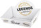 Herz & Heim® Personalisierter Geschenkkorb zum selbst Befüllen (Rente - Legende, 42,5 cm x 24 cm x 28 cm (B/H/T))