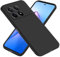 EASSGU Custodia per POCO X6 Pro 5G (6.67 Inches), Cover Morbida in Silicone TPU - Nero