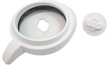 SOS Accessoire Deckel weiß Mixbecher für Küchenmaschine MS0A08250, SS-1530000889 Moulinex Tefal