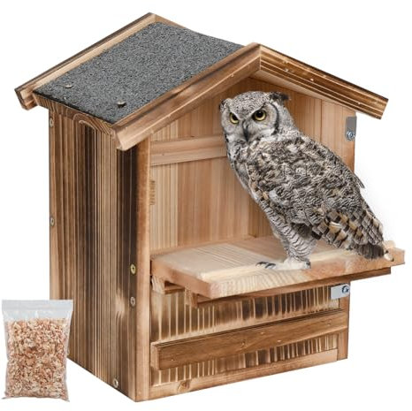 Eule Haus Eule Nistkasten für draußen