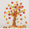 WEDNOK Herbst Wand Deko Herbstbaum Wandaufkleber Ahornblättern Wanddeko Herbstliche Fensterbilder Herbstdeko für Kreidetafel Wand Fenster Klassenzimmer Kinderzimmer Schlafzimmer