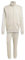 adidas Herren SPORTSWEAR BASIC 3 STRIPES FLEECE TRACKSUIT, Wonder Alumina, L Short