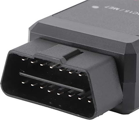 OBD2 Wegfahrsperre Deaktivator Aktivator Antriebskasten Diagnosetool EDC15 ME7 Geeignet für Cordoba Toledo Compact ABS Schwarz DC 12V