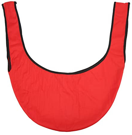 Baxnore Polyester-Twill-Bowling-Wippe-Tasche, verschleißfeste -Schlinge, tragbarer -Halter, Wippe-Tasche zum Schutz (Rot)