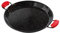 Camp&Fire Enamelled Carbon Steel Paella Pan - 38cm (15inch) Non-Stick, Rust-Free Traditional Spanish Pan for Rice, Seafood & Outdoor Cooking - Includes Silicone Hot Handle Holders.