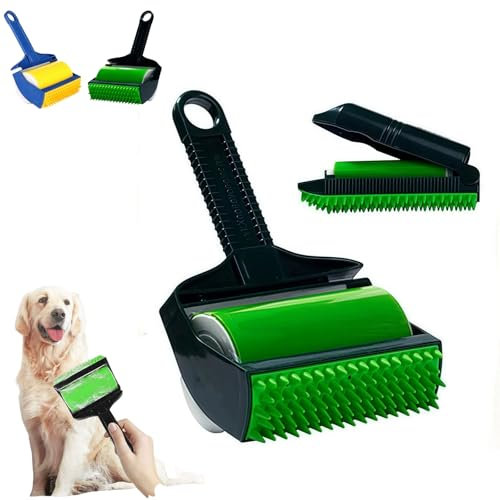 Maison culte maisonculte ASTIK - Rouleau pour Animaux de Compagnie Réutilisable Rouleau Brosse Adhésive Lavable et Réutilisable, Enlève Facilement Les Poils, Poussière et Peluches