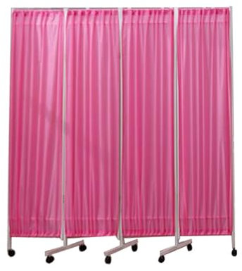 Raumteiler-Vorhänge, Raumteiler Und Faltbare Sichtschutzwände, 4-teilige Wandteiler, Faltbare Sichtschutzwände for Das Home Office(Color3)