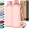 KIVY Botella de agua Tritan (rosa, 650 ml)