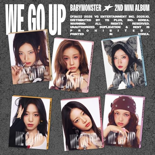 We Go Up - Random Cover Pattern Version - incl. 56pg Photobook, 3 Selfie Photocards + Folded Poster