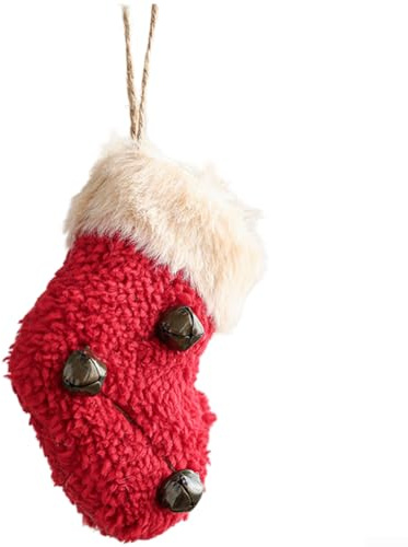 Weihnachtsbaum-Anhänger mit bezaubernden Cartoon-Stil-Dekorationen, weiches Material und leichtes Design für Feiertage
