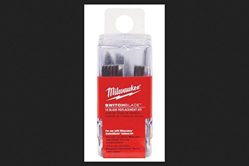 Milwaukee Switchblades 2-1/8 10pk Hardened Steel Hole Saw Blades