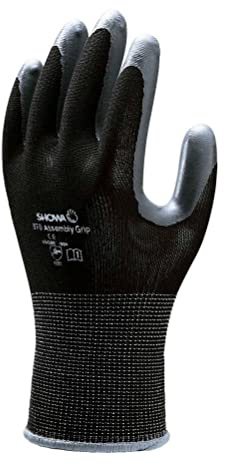 Spear & Jackson 370M1KEW Kew Gardens Collection Multi-Purpose Gardening Gloves, Black - Medium