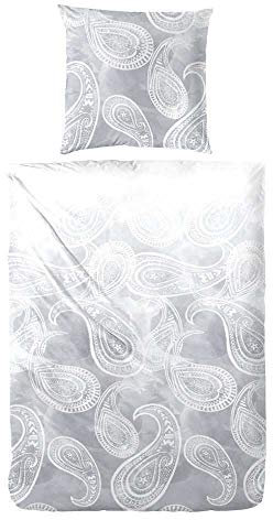Hahn Bettwäsche Satin 243174, Größe:135x200cm & 80x80cm