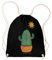 Mr. & Mrs. Panda Sportbeutel Kaktus Sonne - Geschenk, Sporttasche, Kakteen, Scheidung, Beutel Rucksack, Kleine Sporttasche, Gymsack, Stoffbeutel,