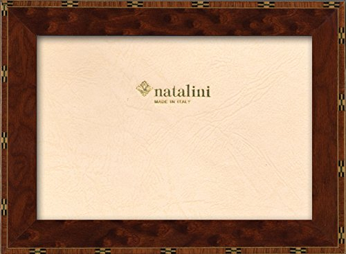 NATALINI, Antiqua Olmo 10X 15 cm, Bilderrahmen mit Unterstützung für Tisch, Holz, Ulme, äußere Ausmaß 13 X 18 X 1,5 cm