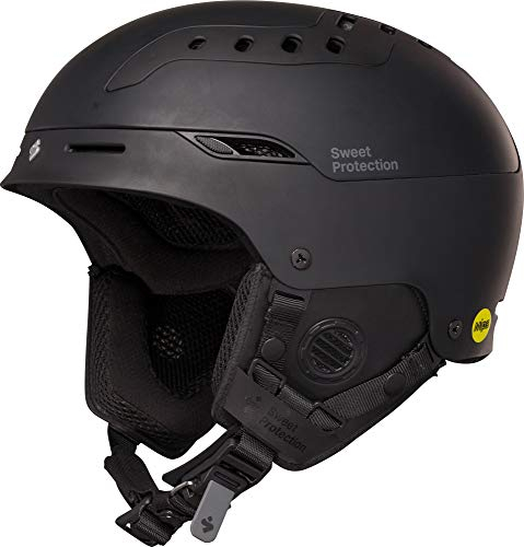 Sweet Protection Unisex – Erwachsene Switcher MIPS Ski/Snowboard Helmet, Dirt Black, ML