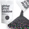Hemway Glitter Grout Additive - Black Holographic | Chunky Flakes for Adding Sparkle to Old & New Kitchen & Bathroom Tiles | Enhance Your Indoor Grouting Projects with a Sparkly Effect | 100 g