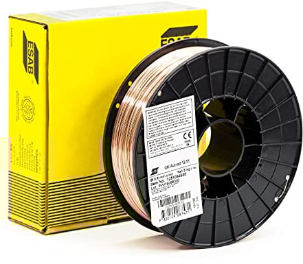 ESAB™ OK Autrod 12.51 Schweißdraht Schutzgas MIG MAG 5kg 0.8mm Spule Rolle G3Si1