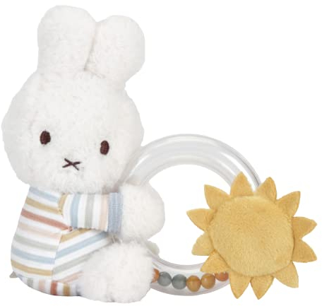 Little Dutch NIJN853 Ringrassel/Greifling Miffy Vintage Sunny Stripes