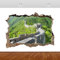 Wandaufkleber Great China Mutianyu 3D-Wandaufkleber, Poster, Vinyl-Wandbild 55x80cm