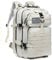 GUJOIN 50L Strapazierfähiger Nylon Wasserdichter Angeln Jagdrucksack Outdoor Militär Rucksäcke Taktische Sport Camping Wandertaschen (White)