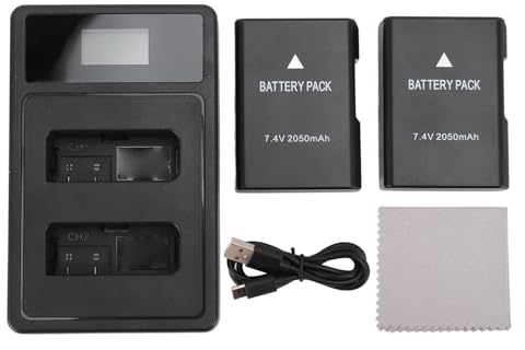 EN EL14 EN EL14A Camera Battery for D5200 D5300 D5500 D5600 DF, for Coolpix P7000 P7100 P7700 P7800 Digital SLR Camera Battery Replacement