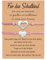 kaululu Mutter Tochter Armband Personalisiert Armband mit Namen Gravur Schulkind Armband für Jungen und Mädchen Schulanfang Geschenke Einschreibung Geschenke Mutter Tochter Geschenk (Rosa)