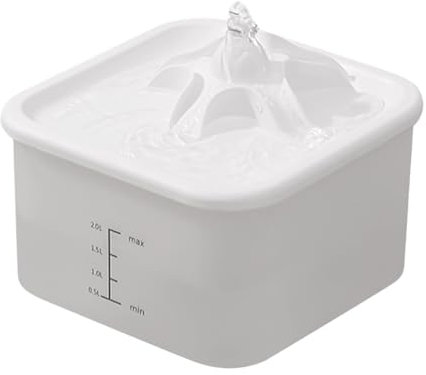 Dispensador Automático De Agua para Mascotas | Fuente De Agua para Gatos | Dispensador De Agua para Cachorros, Fuente De Agua para Perros, Dispensador De Agua Eléctrico con Carga USB para Mascotas