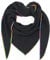 Gloop Damen Schal XXL Dreieckstuch Damen Dreieck Halstuch Baumwolle Musselin Poncho ohne Kratze an Haut Hergestellt in Italien 135 cm×135 cm×220 cm