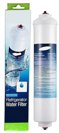 QCKRTAU Replace The DA29-10105J Refrigerator Water Filter, Compatible For Samsung, DA29-1010J DA99-02131B HAFEX/EXP American DA2010CB(1 PCS)