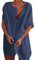 Svanco Women Beach Cover Up Cotton Swimsuit Coverup Long Beachwear Beach Dress with Buttons Shirt Dresses Bikinis Sarong Loose Blouse Oversized for Lady
