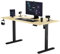 SENSE7 Scrivania Elettrica Regolabile in Altezza NOJO, Standing Desk 140x70, Tavolo PC con Memoria, Scrivania con Vassoio per Cavi, Tavolo da Gaming con Gancio, Regolazione Silenziosa, Black-Pine