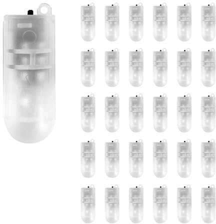 Danolt 30 Stück Ballonlichter mini led licht led ballons für hochzeit deko party deko tischdeko geburtstag